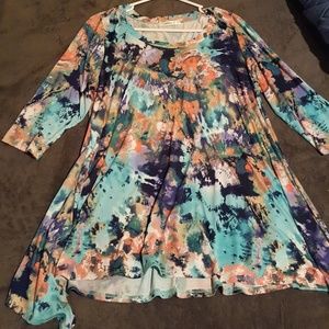 Quarter sleeve tunic